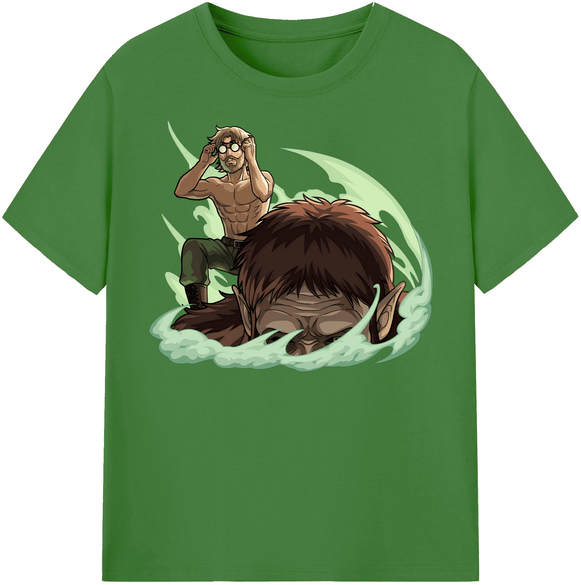 （画像用） 進撃の巨人 Attack on Titan レディースカジュアルプリントTシャツ（綿100％）